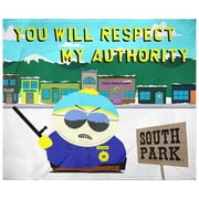 South Park Cartman You Will Respect My Authority Show Throw Blanket Wall Scroll