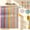 50件套彩色套装, variant on 12.5" x 12.5" Large Square Acrylic Quilting Ruler, Clear Fabric Cutting Grid Mat with 30, 45, and 60 Degree Angle Lines for Sewing, Patchwork and Crafting