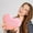 Pink, variant on Clearance!JMYHOAM Love Pillow Cushion Decoration Valentine's Day Scene Decoration Girl Cute Heart Shaped Pillow for Living Heart Throw Decorative Pillows
