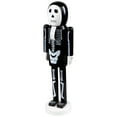 thumbnail image 4 of Northlight Skeleton Wooden Halloween Nutcracker - 14" - Black and White, 4 of 8