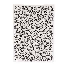 5x7 Inch Plastic Embossing Folder – Roman Style Border For Cards, Scrapbooking & Crafts