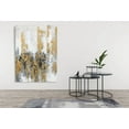 thumbnail image 6 of Yihui Arts Large Modern Abstract Skyline Canvas Wall Art with Gold Foil, 6 of 6