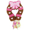 "Pink Cowgirl Party Supplies - Horseshoe Pinata, Includes (1) pinata. Measures 19"" in length. By BirthdayExpress"