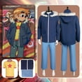 thumbnail image 2 of Scott Pilgrim se quita el disfraz de fantasía de Scott Cosplay para hombre adulto, abrigo, pantalones, disfraz, traje de juego de rol, traje de carnaval de Halloween, 2 of 5