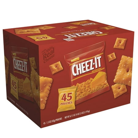 Product of Cheez-It Original Crackers Snack Packs (1.5 oz., 45 ct.) - Crackers [Bulk (List Of Best Snacks)