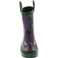 thumbnail image 4 of Foxfire Childrens Purple Owl Rain Boot - Size 13, 4 of 4
