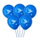 thumbnail image 1 of Globos de látex de 12 pulgadas con temática oceánica de delfines y estrellas de mar x5, 1 of 2