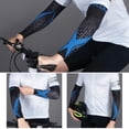 thumbnail image 2 of 1 Pair Cooling Arm Sleeves for Men & Women, UV Protective UPF 50 Tattoo Cover Up Adult Children Polyester Sunshade Hand Elbow Protection Cover Summer Cycling Sportswear Accessories Outdoor, 2 of 9