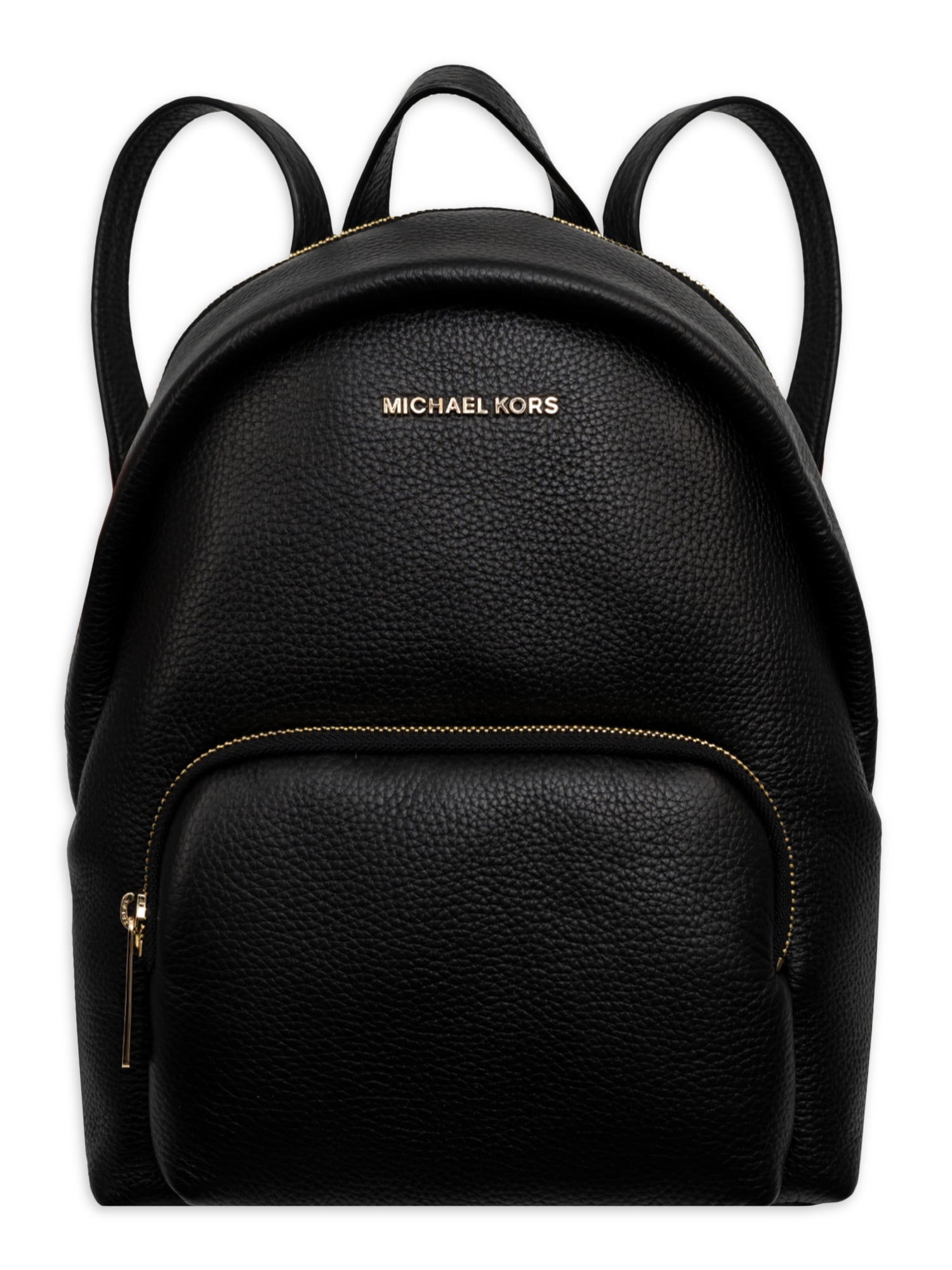 Michael Kors Women's Erin Medium Pebbled Leather Backpack - Black -  
