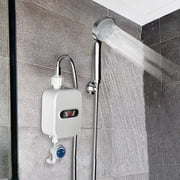 Tankless Water Heater Electric,Under Sink Water Heater with Digital Display, Portable Propane Outdoor Camping Water Heater, Kitchen Bathroom Washin RV