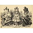 thumbnail image 2 of Alice With The White Queen And The Red Queen.Illustration By Sir John Tenniel, 2 of 2