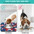 thumbnail image 3 of Outdoor Woodland and Desert Camo Pet Feeding Mat – Quick Dry, Odorless, Durable Dog Food Mat with Anti-Slip Design Perfect for Army and Tactical Use, 3 of 4