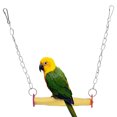 thumbnail image 1 of Bird Perch,Yellow Hanging Bird Parrot Bird Standing Perch Parrot Perch Stand Luxury Finish, 1 of 10