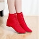 thumbnail image 2 of XIHAHA-zapatos de Jazz para mujer, zapatos de baile de Ballet, zapatillas de lona de banda alta, baile de Tango latino, zapatos de punta para Ballet, 2 of 5