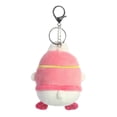 thumbnail image 2 of Aurora - Mini Pink Molang - 4" Scuba Molang Clip-On - Playful Stuffed Animal, 2 of 4