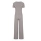 thumbnail image 5 of ICHUANYI Clearance Women's Summer Short Sleeve Crewneck Tops Long Pants Comfortable Homewear Two-piece Set(Gray, S) ICHUANYI WER2023081014765, 5 of 5