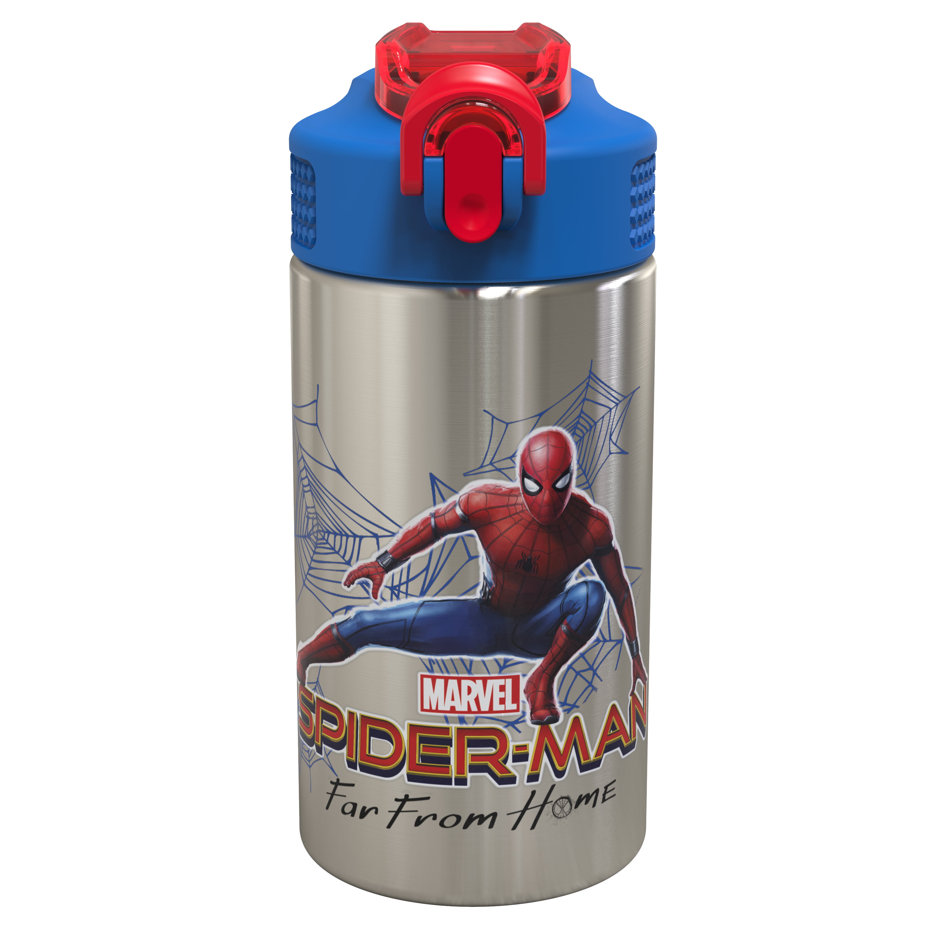 Marvel Comics Spider-Man Water Bottle 15 oz. - Walmart.com - Walmart.com