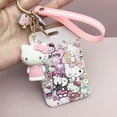 thumbnail image 4 of Sanrio Kuromi-tarjetero Anime Hellokitty My Melody, tarjeta de comida para estudiantes, tarjeta de Metro, portatarjetas de transporte público, cordón múltiple, 4 of 4