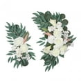thumbnail image 3 of 2x Wedding Arch Flower Swag Handmade Decorative Artificial Flower Arch Decor for H, 3 of 9