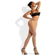 thumbnail image 3 of Malla Media Pantimedia Microfibra Para Dama Licra 3d Sexy 3 Piezas Nude Unitalla, 3 of 6
