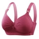 thumbnail image 3 of Puntoco Sujetadores para mujeres sin aros Sujetadores para mujeres de mediana edad y mayores Sujetadores sin aros de acero Ropa interior de talla grande Sujetador con botones delanteros Sujetador, 3 of 3