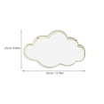 thumbnail image 2 of GETAJGHSD Decorative Mirrors for Wall Decor Cloud Mirrors for Wall Living Room 1 Set, 2 of 8