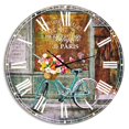 thumbnail image 1 of DesignArt Paris French Flowershop Large Wall Clock, 1 of 3
