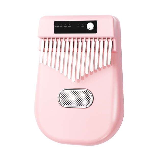 Kalimba eléctrico 17 teclas Piano de pulgar 4 tipos de timbre BT Connetion Mbira Piano de dedo Instr Abanopi Kalimba eléctrica