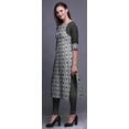 thumbnail image 3 of Bimba Cotton Printed Straight Kurtis For Women Panel Kurta Summer Tunic-Medium, 3 of 6