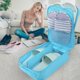 thumbnail image 4 of Travel nylon organizer travel storage folding travel pouch Travel Shoes Shoe Clothes Pouch Folding Nylon Bag Organizer Portable Storage Bag Blue ANGGREK Otros, 4 of 8