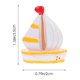 thumbnail image 5 of KAKOWELY 8 piezas de adornos de estilo mediterráneo, adorno náutico decorativo, accesorio de micropaisaje, 5 of 5