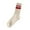 4-Red-A, variant on Womens Socks Sports Mid Calf Socks With Strip Design Breathable Athletic Crew Socks Trendy Workout Mid Socks For Ladies