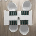 thumbnail image 3 of Ambesonne Hipster Place Mats Set of 4, Hipster Shapes, Standard Size, Multicolor, 3 of 4