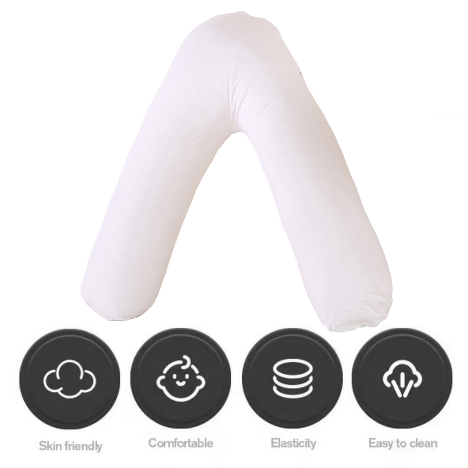 SamFansar Pregnancy Pillow V-shaped Pregnancy Pillow Pregnancy Pillow Comfort Support for A Peaceful Sleep