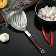 thumbnail image 5 of 1Pc Stainless Steel Net Colander Noddles Strainer Tea Colander for Home (Silver), 5 of 5