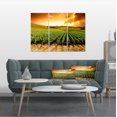 thumbnail image 1 of Sunset Vineyard Panorama - Extra Large Wall Art Landscape, 1 of 1