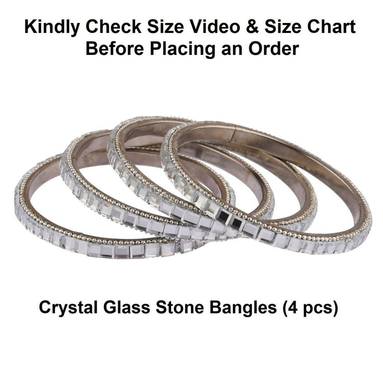 Crystal bangles online discount