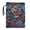 Graffiti Weird Face Art, variant on HELLHERO Book Cover with Pocket Polyester Fabric Zipper Bag with Decorative Design for Books, Magazines, and Stationery Book Organzoer Holder Book Protection
