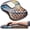 HK017-Sunrise Beach, variant on Waterbb Ergonomic Mouse Pad Wrist Support with Massage Design, Wrist Rest Pain Relief Mousepad with Memory Foam&Non-Slip PU Base, Mouse Pads for Wireless Mouse & Desk (12x8 inch,Sunrise Beach)