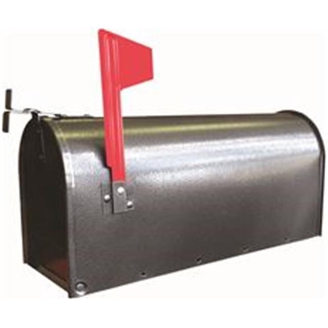 Fulton 807102 U.s. 1 Boîte aux Lettres Rurale, Acier Galvanisé, Gris