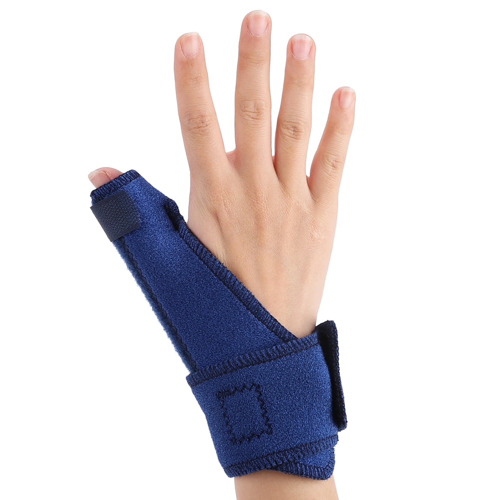 Domqga Adjustable Aluminium Finger Splint Hand Support Recovery Brace ...
