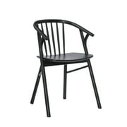 Linon Wilbeth Dining Side Chair, Black