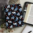 thumbnail image 4 of FOR U DESIGNS Sharks Strawberry Bible Cover Leather Size Large Casual Bible Bags for Women Organizer Waterproof Bible Book Cover Carrying Case Aesthetic Crossbody Backpack Bag Purse, 4 of 7