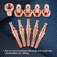 thumbnail image 3 of Antorcha De Plasma Consumibles 5 Piezas 9-8215 Electrodo 5 Piezas 9-8207, 3 of 7