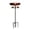 B, variant on chaungfeng Metal Bird Bath for Outside with 2 Leaves Decor, Leaves on Pole & Sparrow on Bowl, Garden Birdbath, 10 Inch Antique Bronze Freestanding Birdfeeder Bath for Yard Patio