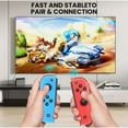 thumbnail image 3 of Wireless Controller Compatible with Switch for N-Switch,Wireless Left and Right Wireless Controller Compatible with Switch Gamepads supports Dual Vibration/Motion Control/Screenshot/Wake-up, 3 of 8