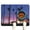 Summer B, variant on Gothic Solar Eclipse Pet Placemat - Absorbent Dog Bowl Mat, Easy to Clean, 18x12 Inches