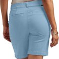 thumbnail image 4 of zbxnLI Bermuda pour Femmes Été Décontracté Taille Haute Jambe Droite Extérieur Randonnée Voyage Shorts avec Poches, 4 of 7