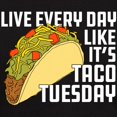thumbnail image 3 of CafePress - Taco Tuesday Dark T Shirt - Men's Classic Graphic Cotton T-Shirt, 3 of 4