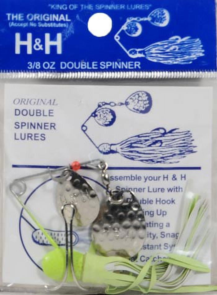 H&H Double Spinner 3/8 Yellow 